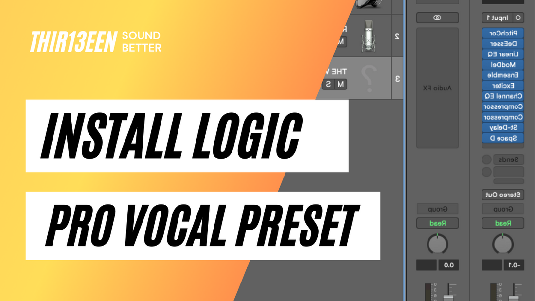 How To Install Logic Pro Vocal Presets