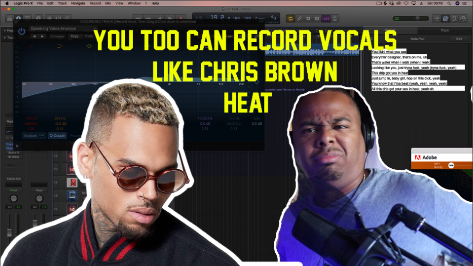 Record Vocals Like Chris Brown - 'Heat'